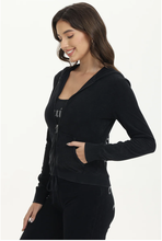 Cargar imagen en el visor de la galería, Big Bling Towel Terry Zip Hoodie